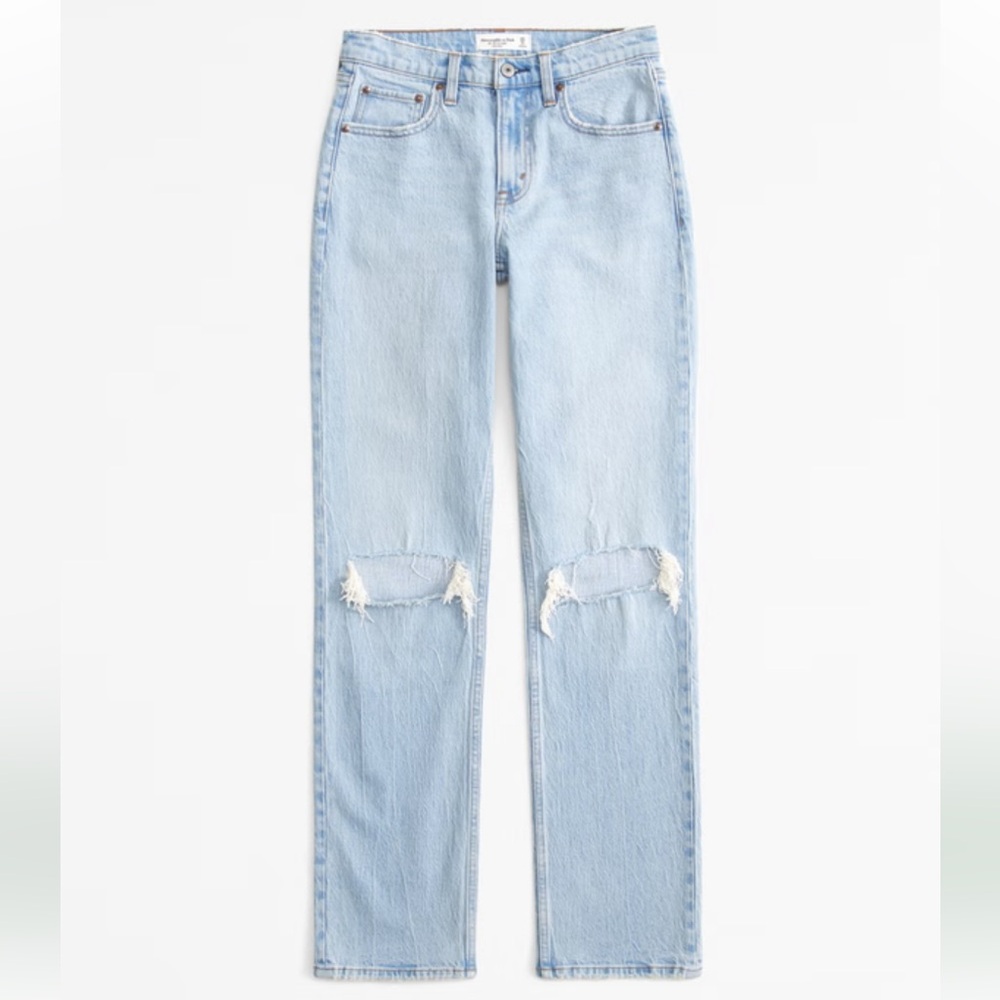 Curve Love 90s Ultra High Rise Straight Jeans